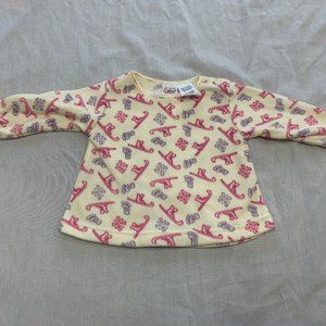 🌹GIRLS FLEECE SWEATSHIRT SIZE 3-6 MONTHS 🌹